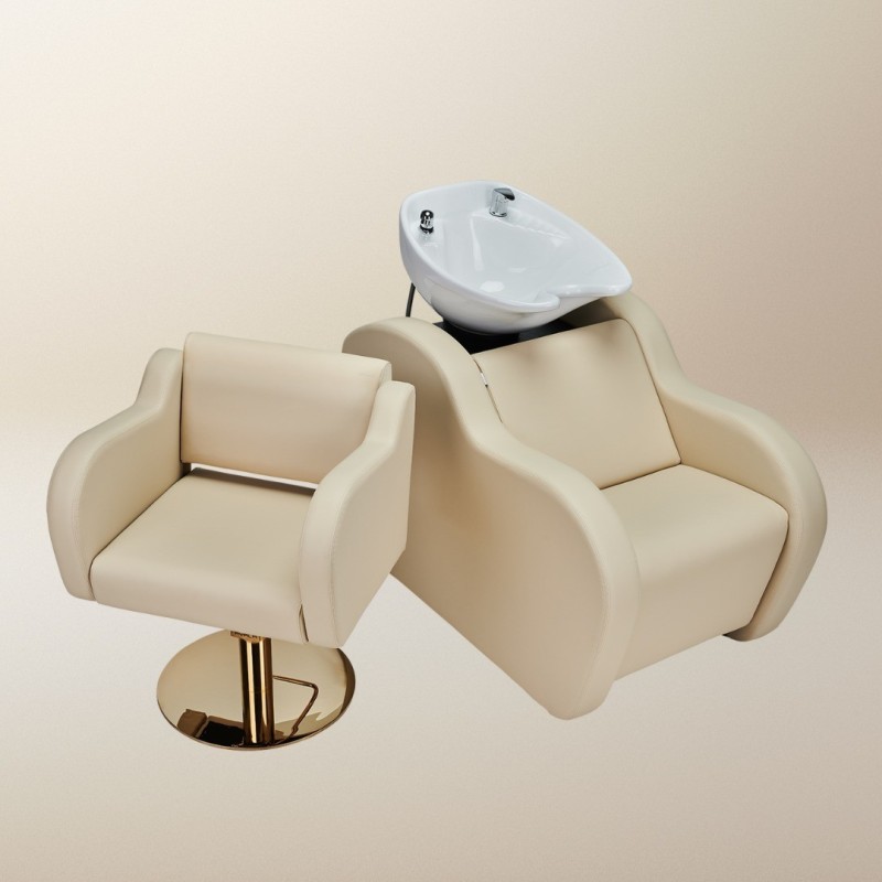 Fotel Fryzjerki Holly  - Wybór Kolorów I Podstaw -Fotele fryzjerskie- 