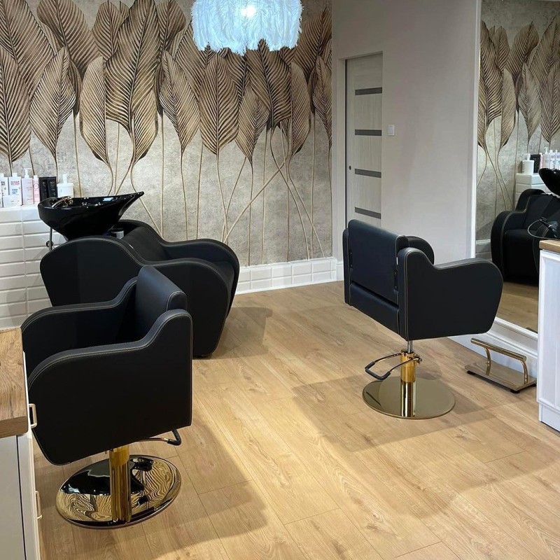 Fotel Fryzjerki Holly  - Wybór Kolorów I Podstaw -Fotele fryzjerskie- 