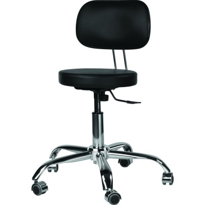 Taboret Hoker Ho-2 - Wybór Tapicerki -Hokery fryzjerskie- 