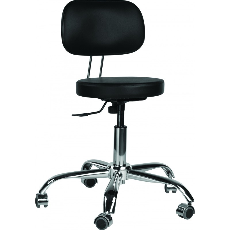 Taboret Hoker Ho-2 - Wybór Tapicerki -Hokery fryzjerskie- 