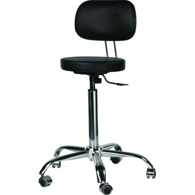 Taboret Hoker Ho-3 - Wybór Tapicerki -Hokery fryzjerskie- 