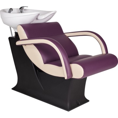 Myjnia Fryzjerska Lady One Czarna Obudowa - Wybór Tapicerki -Myjnie fryzjerskie- 