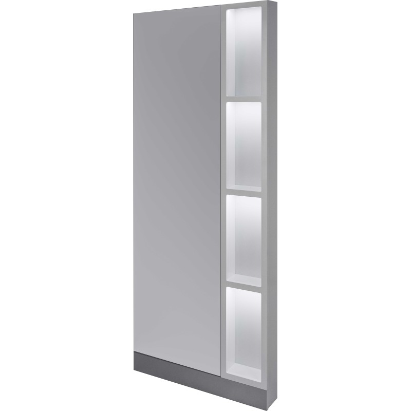 Konsoleta Fryzjerska Globe Srebrna -Konsole fryzjerskie- 