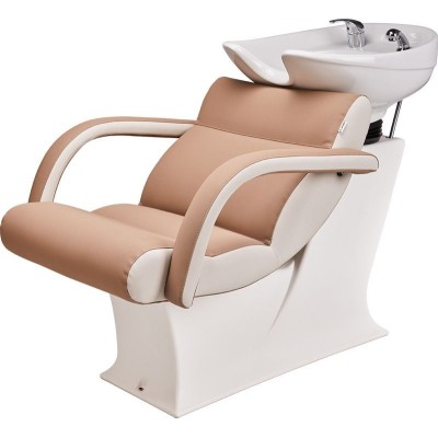 Myjnia Fryzjerska Lady One Biała Obudowa - Wybór Tapicerki -Myjnie fryzjerskie- 