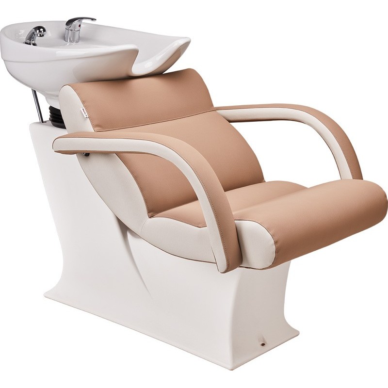 Myjnia Fryzjerska Lady One Biała Obudowa - Wybór Tapicerki -Myjnie fryzjerskie- 