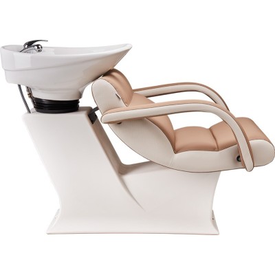 Myjnia Fryzjerska Lady One Biała Obudowa - Wybór Tapicerki -Myjnie fryzjerskie- 