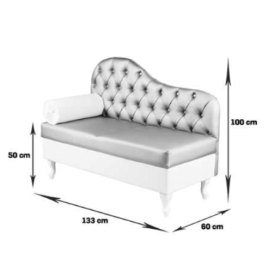 Kanapa Do Poczekalni Madame - Wybór Tapicerki -Sofy, poczekalnie- 