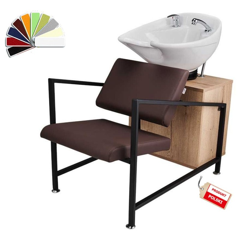 Myjnia Fryzjerska Loft - Wybór Płyty I Tapicerki -Myjnie fryzjerskie- 