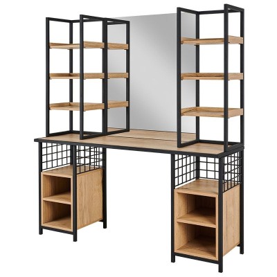 Konsoleta Fryzjerska Loft Kolory Płyt -Konsole fryzjerskie- 