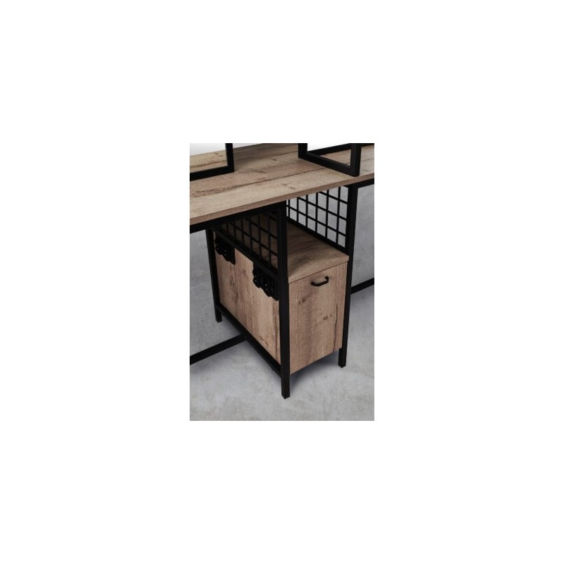 Konsoleta Fryzjerska Loft Iv Wyspa Kolory Płyt -Konsole fryzjerskie- 