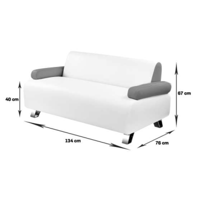 Kanapa Do Poczekalni Vip - Wybór Tapicerki -Sofy, poczekalnie- 