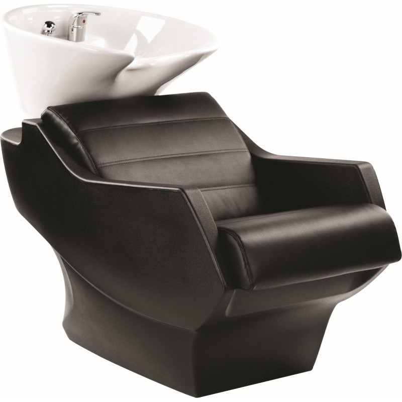 Myjnia Fryzjerska Technology - Obudowa Czarna Wybór Tapicerki - Opcja Masażu -Myjnie fryzjerskie- 