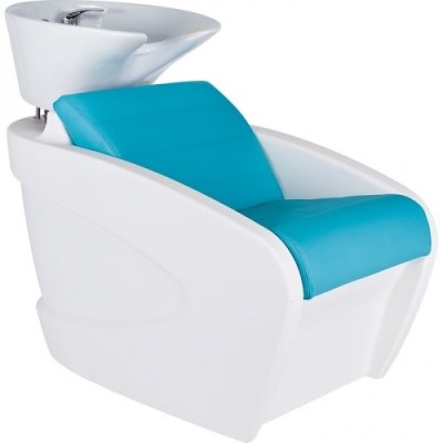 Myjnia Fryzjerska Vanity - Obudowa Biała Wybór Tapicerki - Opcja Masażu -Myjnie fryzjerskie- 