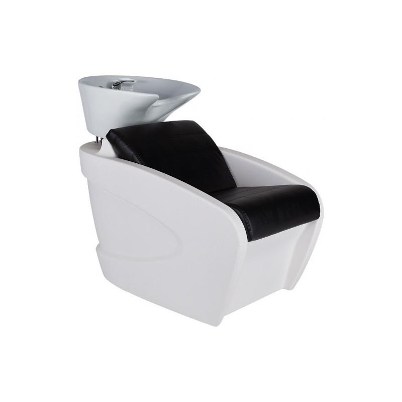 Myjnia Fryzjerska Vanity - Obudowa Biała Wybór Tapicerki - Opcja Masażu -Myjnie fryzjerskie- 