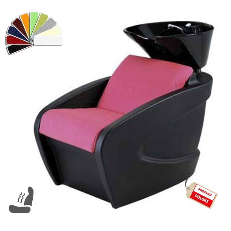 Myjnia Fryzjerska Vanity - Obudowa Czarna Wybór Tapicerki - Opcja Masażu -Myjnie fryzjerskie- 