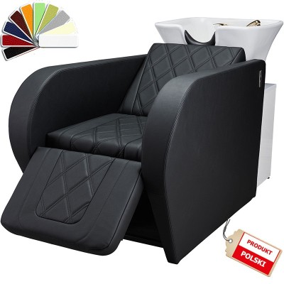 Myjnia Fryzjerska Vida -Rozkładana - Wygodna Duża Misa -Myjnie fryzjerskie- 