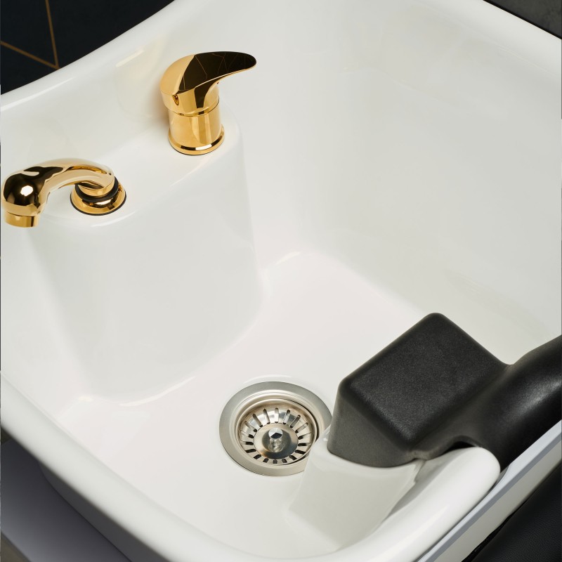 Myjnia Fryzjerska Vida -Rozkładana - Wygodna Duża Misa -Myjnie fryzjerskie- 