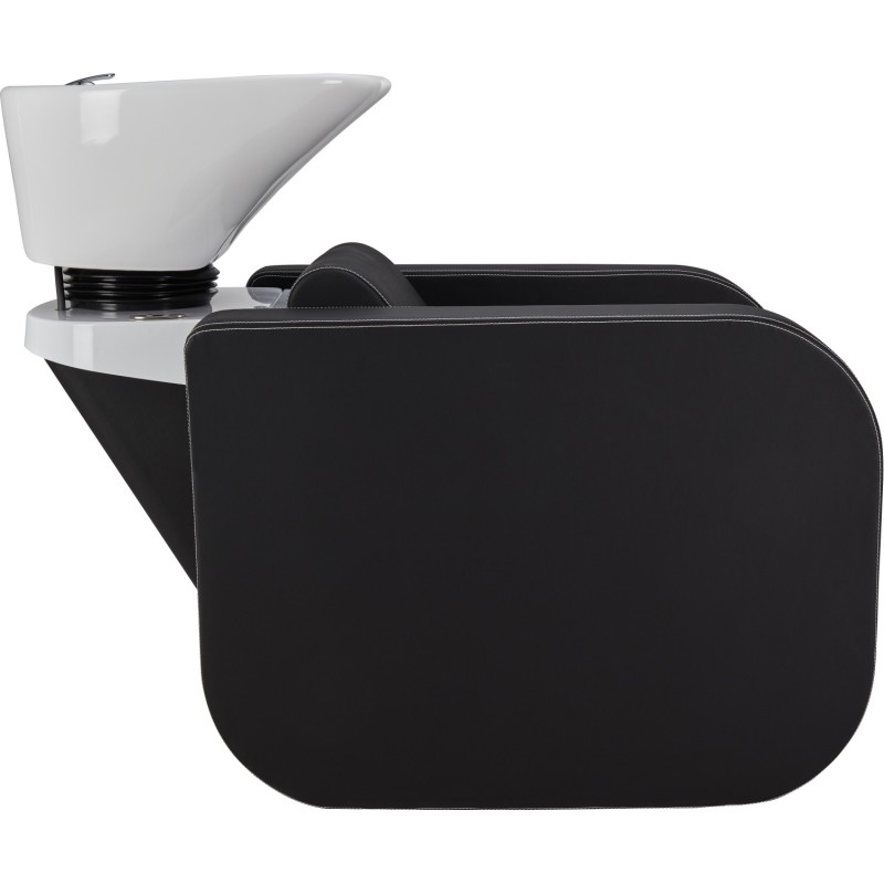 Potrójna Myjnia Fryzjerska Globe Sofa - Wybór Tapicerki Elektryczny Podnóżek. -Myjnie fryzjerskie- 