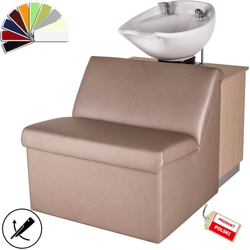 Myjnia Fryzjerska Mali Sofka - Tapicerka Gładka -Myjnie fryzjerskie- 