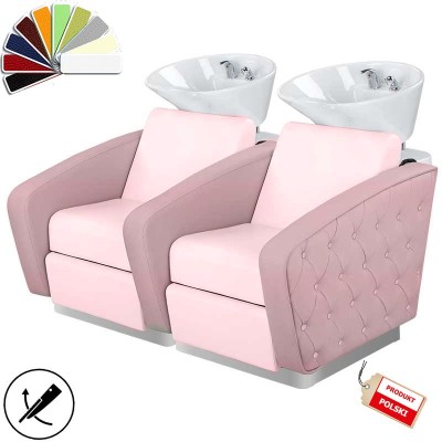 Myjnia Fryzjerska Royal Podwójna - Wybór Tapicerki - Opcja Masażu -Myjnie fryzjerskie- 