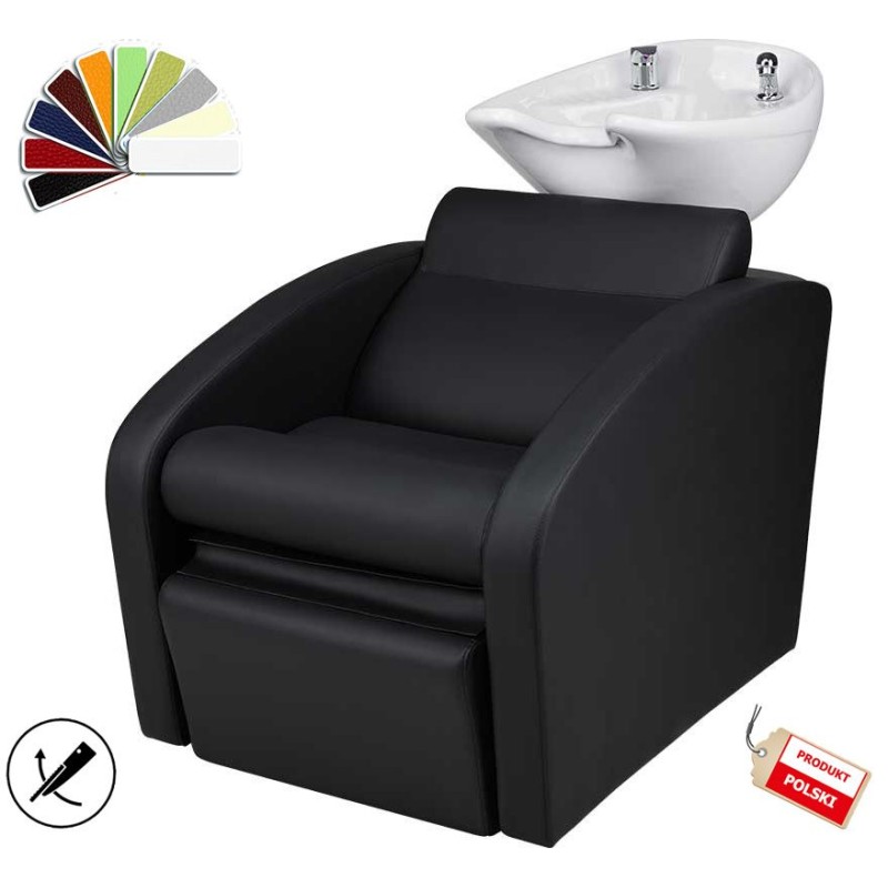 Myjnia Fryzjerska Comfort - Wybór Tapicerki - Elektryczny Podnóżek -Myjnie fryzjerskie- 