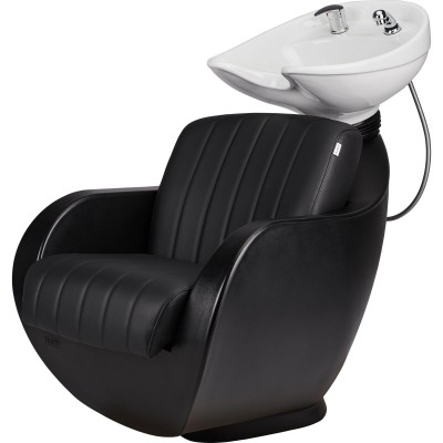 Myjnia Fryzjerska Thomas P - Czarna -  Przeszycia - Misa Biała -Myjnie fryzjerskie- 