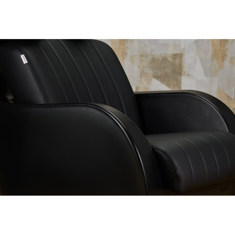 Myjnia Fryzjerska Thomas P - Czarna -  Przeszycia - Misa Biała -Myjnie fryzjerskie- 