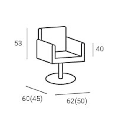 Fotel Fryzjerski Levante -Fotele fryzjerskie- 