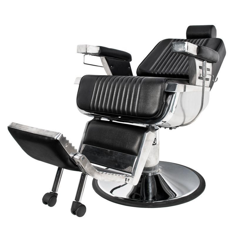 Gabbiano fotel barberski Royal czarny