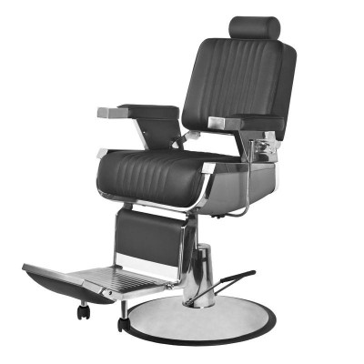 Gabbiano fotel barberski Royal czarny
