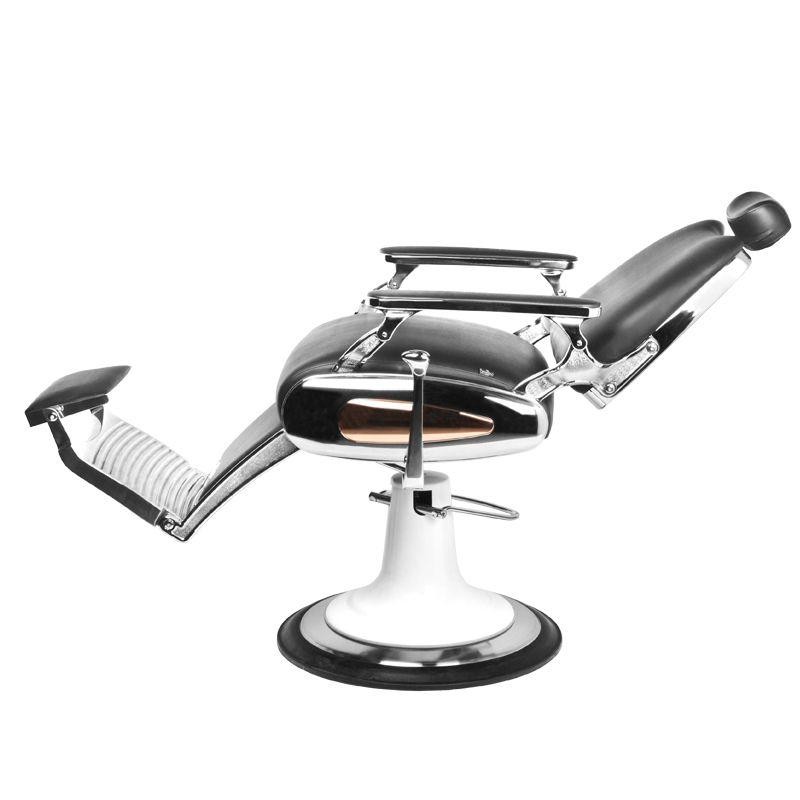 Gabbiano fotel barberski Moto Style czarny