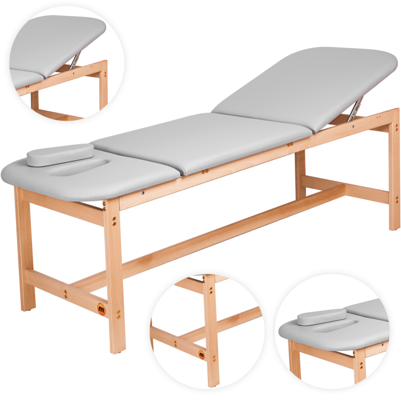 Oscar Trio - Kozetka Drewniana -Łóżka do masażu- 