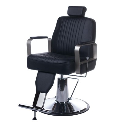 Fotel barberski HOMER BH-31237 Czarny -Fotele barberskie-