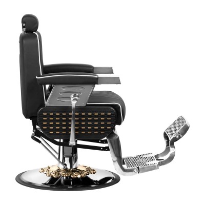 Gabbiano fotel barberski Livio czarny -Fotele barberskie- 