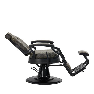 Gabbiano fotel barberski President Old Leather Zielony -Fotele barberskie- 