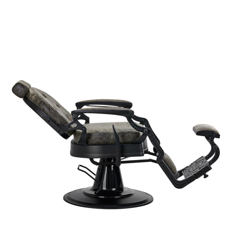 Gabbiano fotel barberski President Old Leather Zielony -Fotele barberskie- 