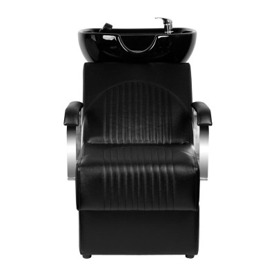 Gabbiano myjnia fryzjerska barberska Orlean czarna -Meble fryzjerskie- 