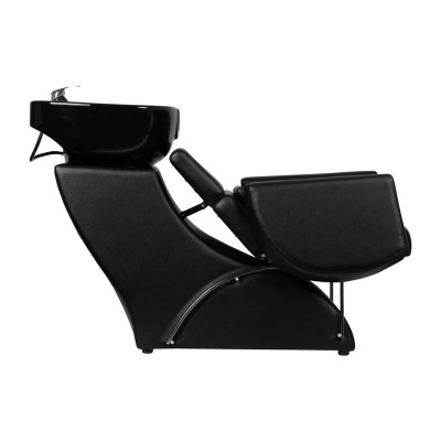 Gabbiano myjnia fryzjerska Santiago czarna -Meble fryzjerskie- 