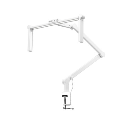 Lampa zabiegowa do manicure Glow L03 do blatu biała