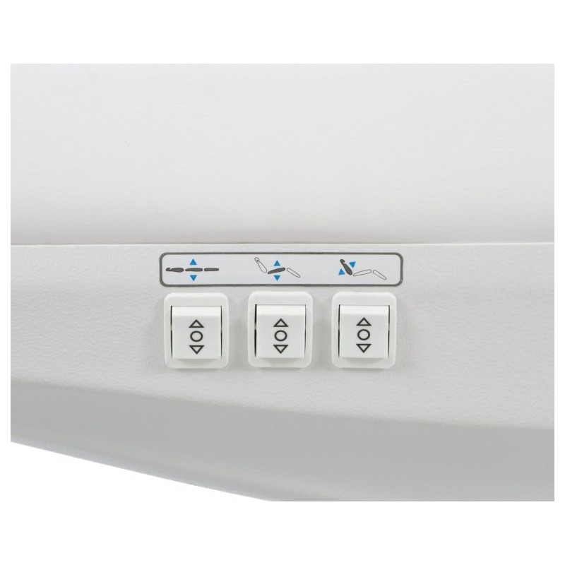 Fotel kosmetyczny  Elektryczny LUMI 4 silniki obrtowy -Fotele kosmetyczne elektryczne- 