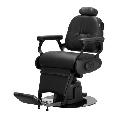 Fotel Barberski elektryczny Gabbiano Duke Czarny