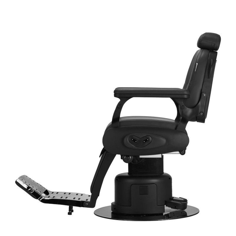 Fotel Barberski elektryczny Gabbiano Duke Czarny