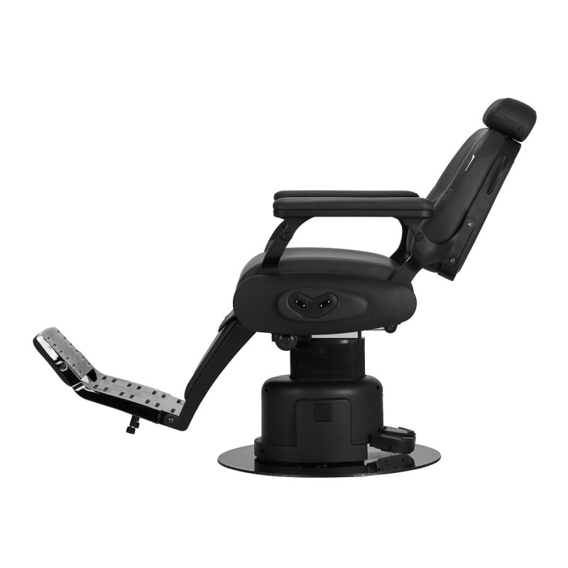 Fotel Barberski elektryczny Gabbiano Duke Czarny