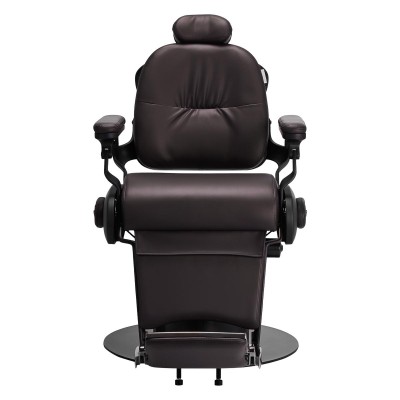 Fotel Barberski elektryczny Gabbiano Duke Brązowy