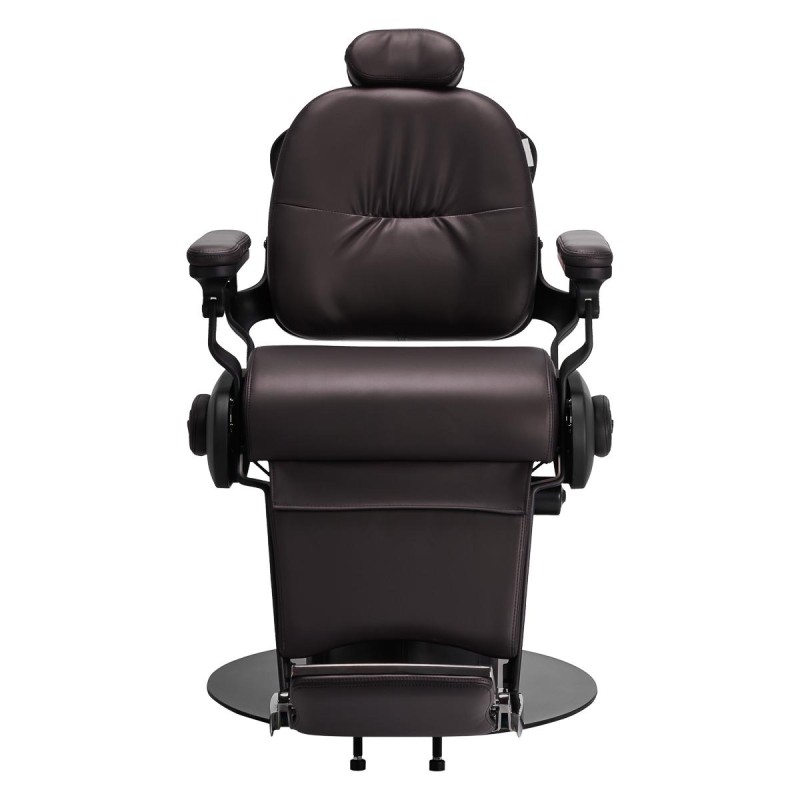 Fotel Barberski elektryczny Gabbiano Duke Brązowy