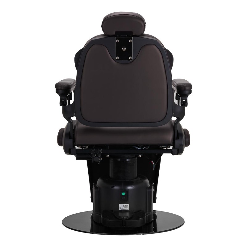 Fotel Barberski elektryczny Gabbiano Duke Brązowy