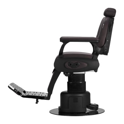 Fotel Barberski elektryczny Gabbiano Duke Brązowy