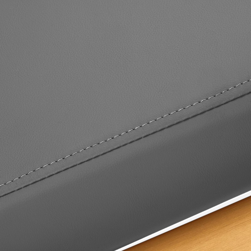 Gray gold salon shampoo chair