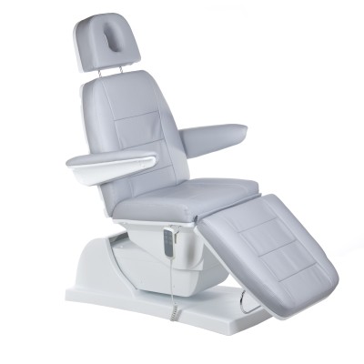 Elektryczny Fotel Kosmetyczny Bologna Bg-228 Szary