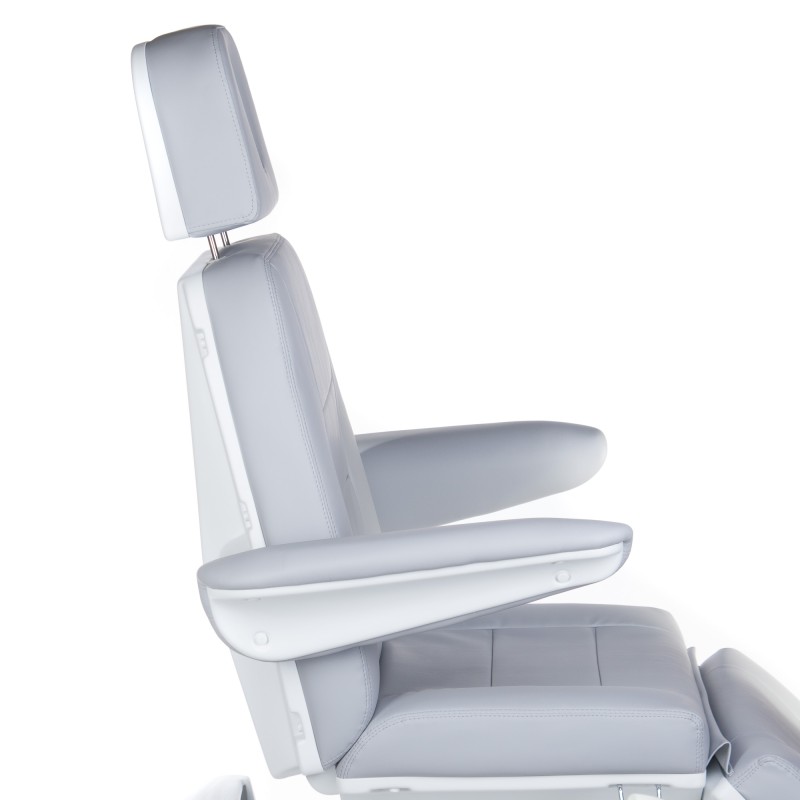 Elektryczny Fotel Kosmetyczny Bologna Bg-228 Szary